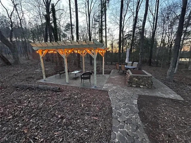 a view of outdoor space yard and patio
