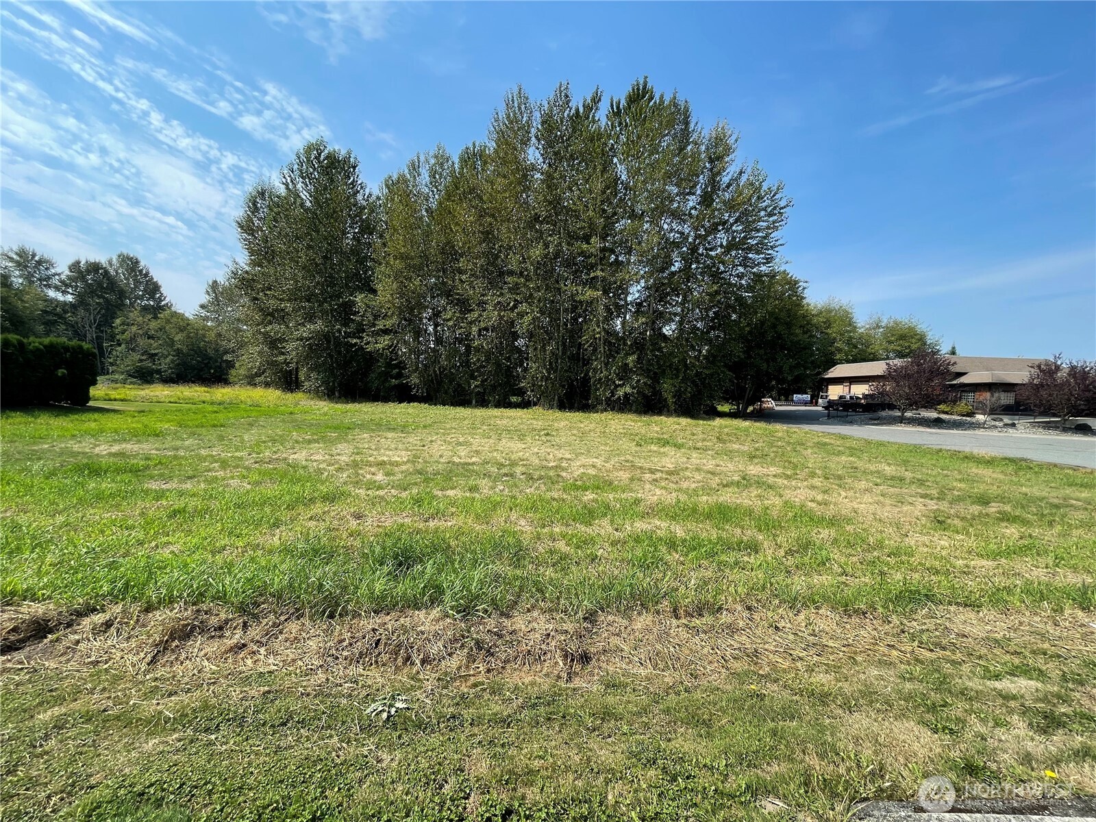 3536 Jay Way Mount Vernon, WA 98273 - Photo 6 of 7 a view of a grassy field with trees in the background