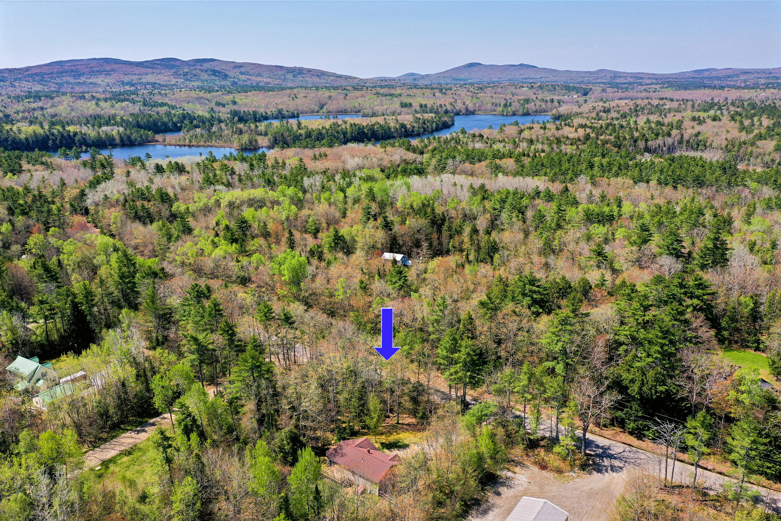537 Slab City Road Lincolnville, ME 04849 - Photo 33 of 35 Aerial