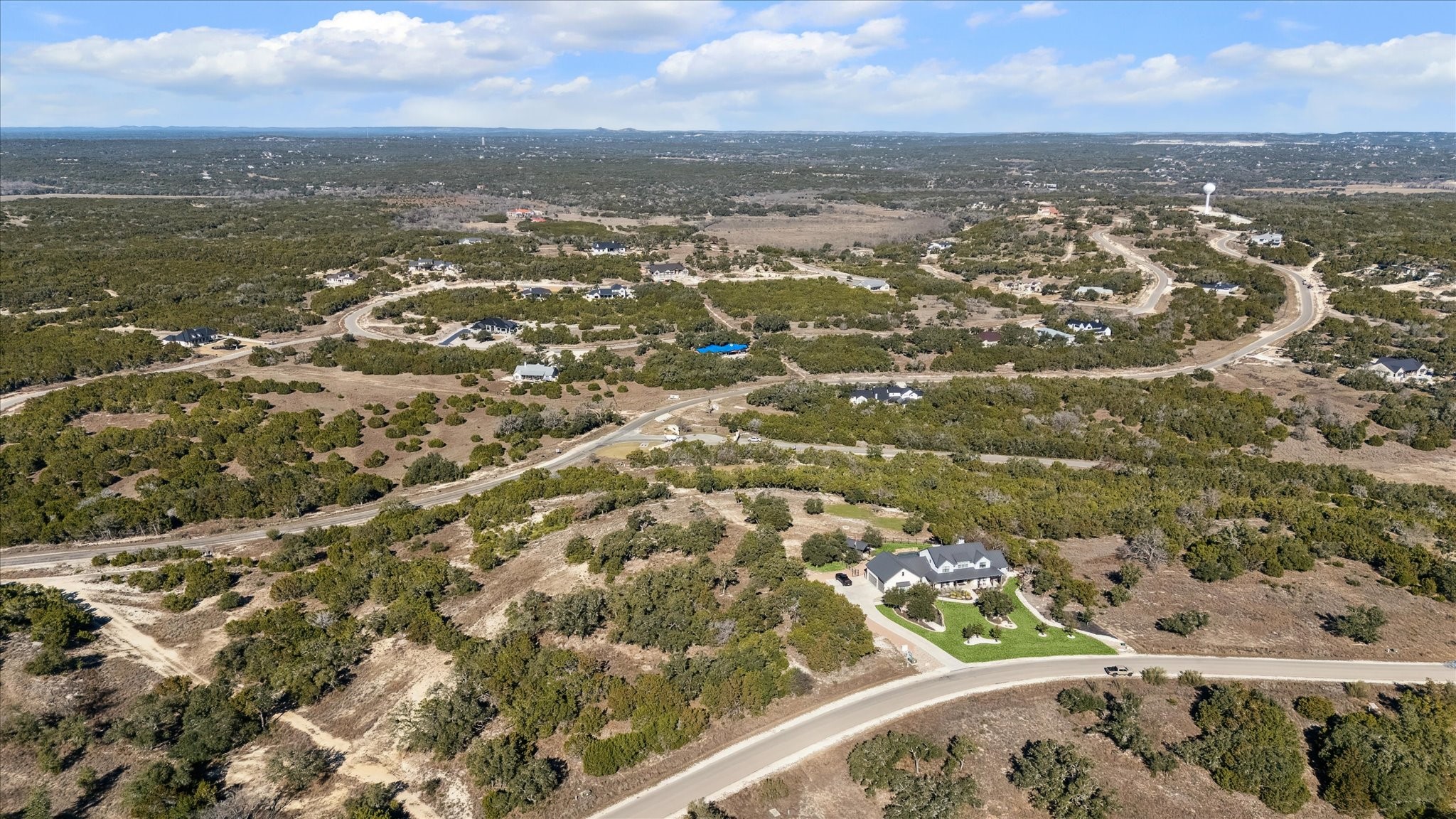 1021 Malbec Loop Canyon Lake, TX 78133 - Photo 4 of 10 an aerial view of residential houses with outdoor space