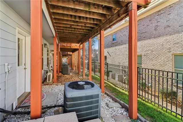 a view of a house with a outdoor space
