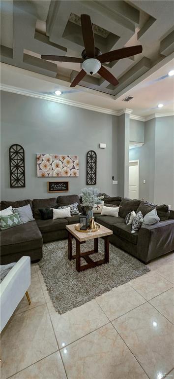 1305 Mountain Road Mission, TX 78573 - Photo 11 of 43 a living room with furniture and a rug