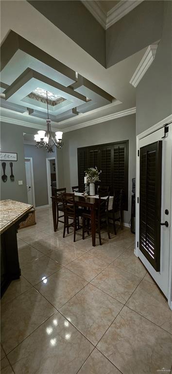 1305 Mountain Road Mission, TX 78573 - Photo 12 of 43 a room with furniture and a chandelier
