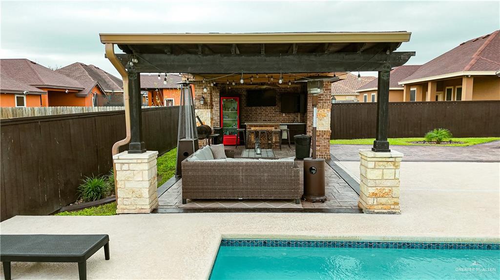 1305 Mountain Road Mission, TX 78573 - Photo 38 of 43 a front view of a house with garden