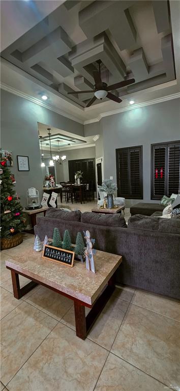 1305 Mountain Road Mission, TX 78573 - Photo 8 of 43 a living room with furniture and a pool table