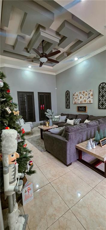 1305 Mountain Road Mission, TX 78573 - Photo 9 of 43 a living room with furniture and a flat screen tv