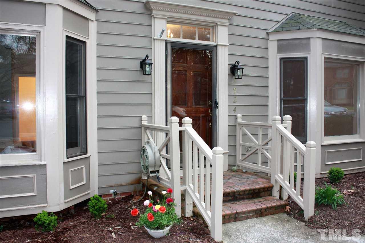 7924 Footman Way Raleigh, NC 27615 - Photo 2 of 17 Only 2 steps to the front door.
