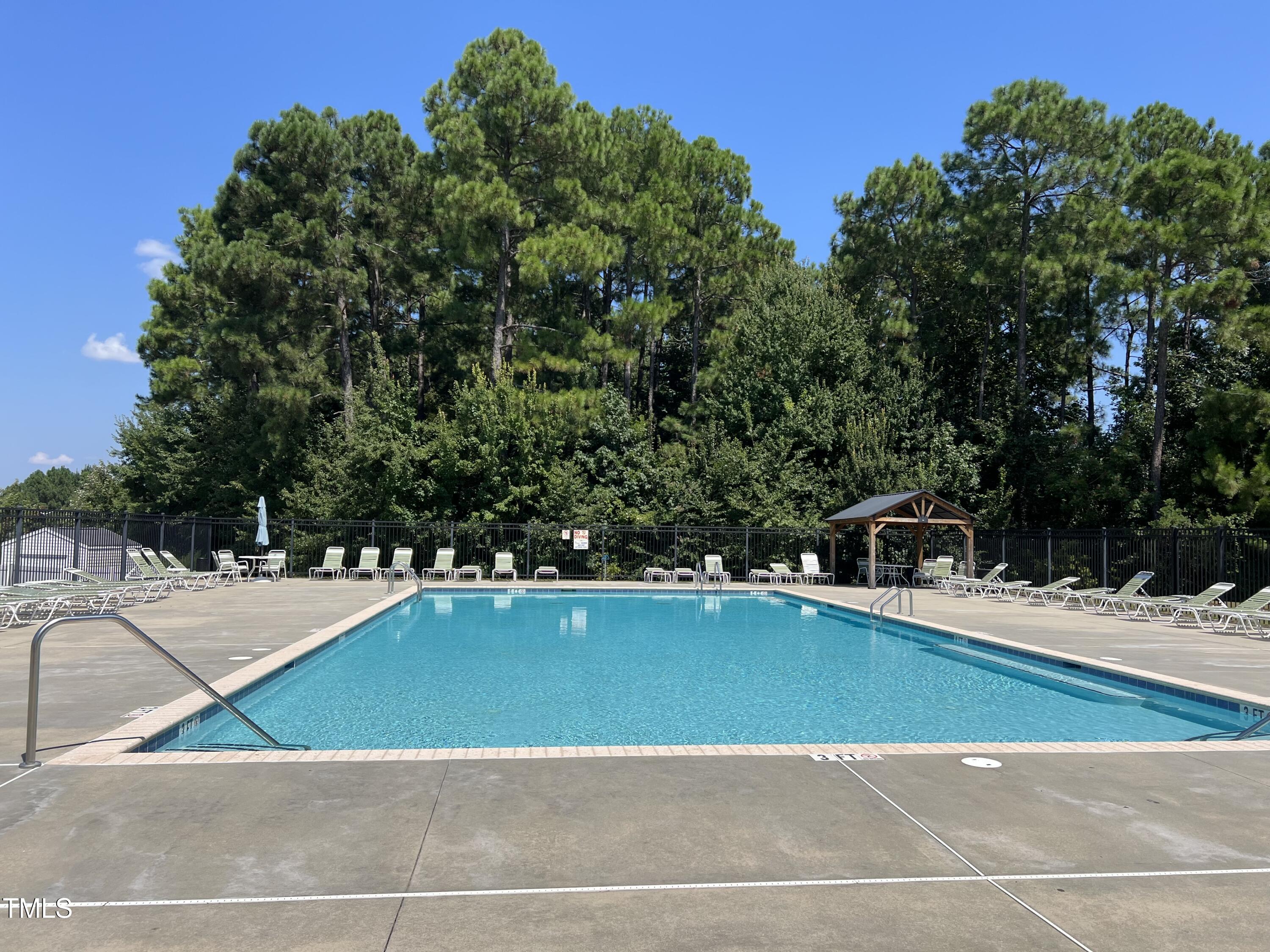 60 Taplow Trail Cameron, NC 28326 - Photo 45 of 50 a view of a swimming pool with an outdoor space and seating area