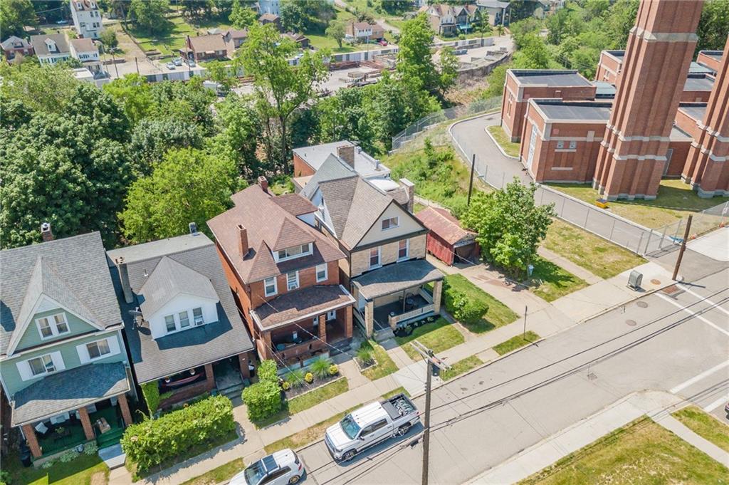 102 Secane Avenue Pittsburgh, PA 15211 - Photo 2 of 50 an aerial view of a house with a yard