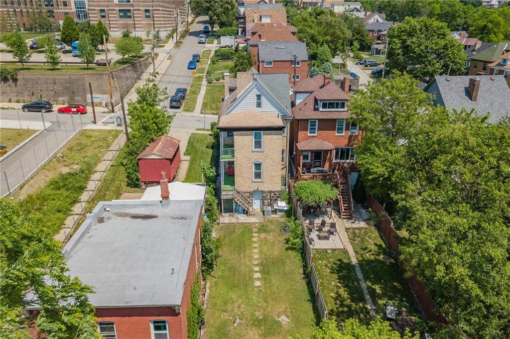 102 Secane Avenue Pittsburgh, PA 15211 - Photo 45 of 50 an aerial view of multiple houses with yard