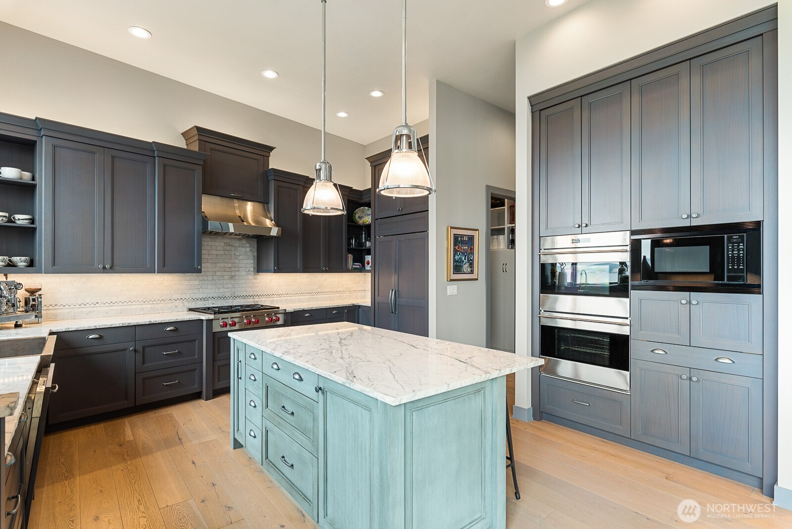 181 Utsalady Road Camano Island, WA 98282 - Photo 16 of 40 a kitchen with a sink and stainless steel appliances