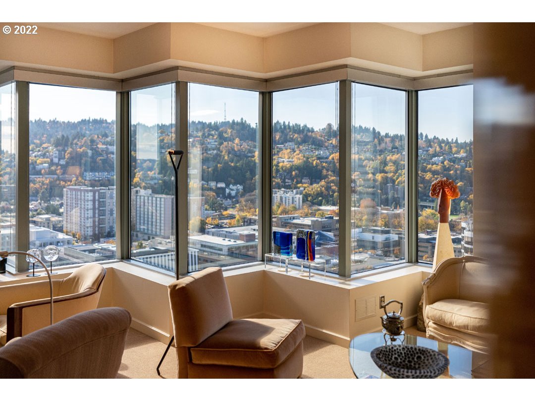 1414 Southwest 3rd Avenue, Unit 2903 Portland, OR 97201 - Photo 11 of 30 a living room with furniture and a large window
