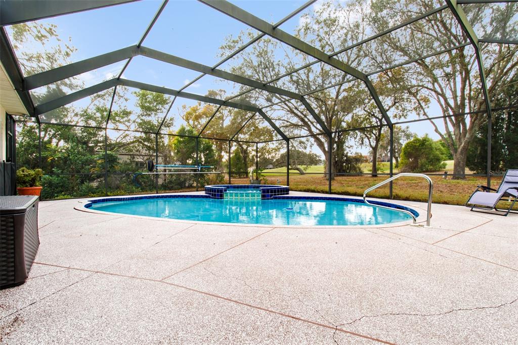 5301 Merrifield Court Spring Hill, FL 34608 - Photo 37 of 46 a view of swimming pool with a patio