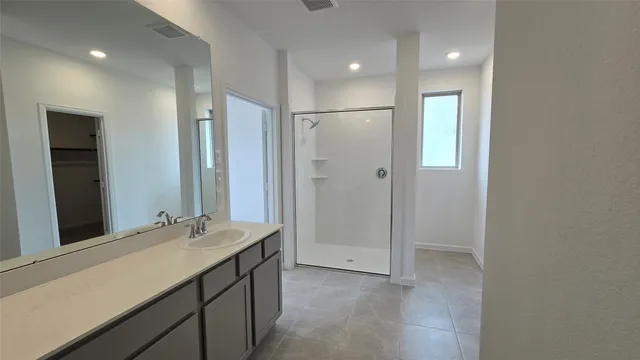 a view of a small room