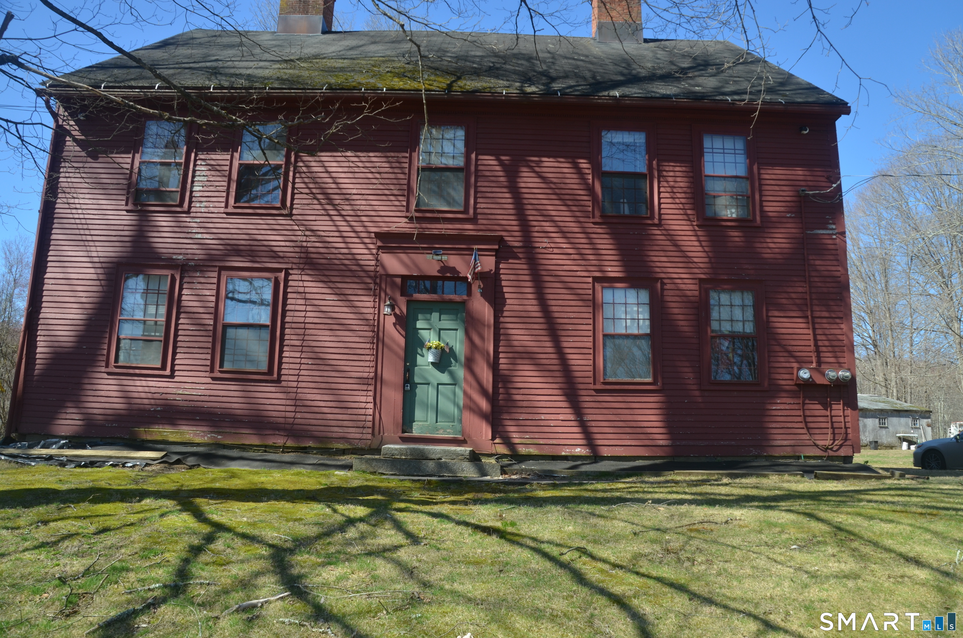 131 Highway 6 Andover, CT 06232 - Photo 8 of 12 a front view of a house with a yard