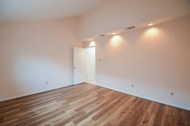 a view of empty room