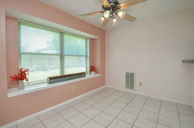 en empty room with window