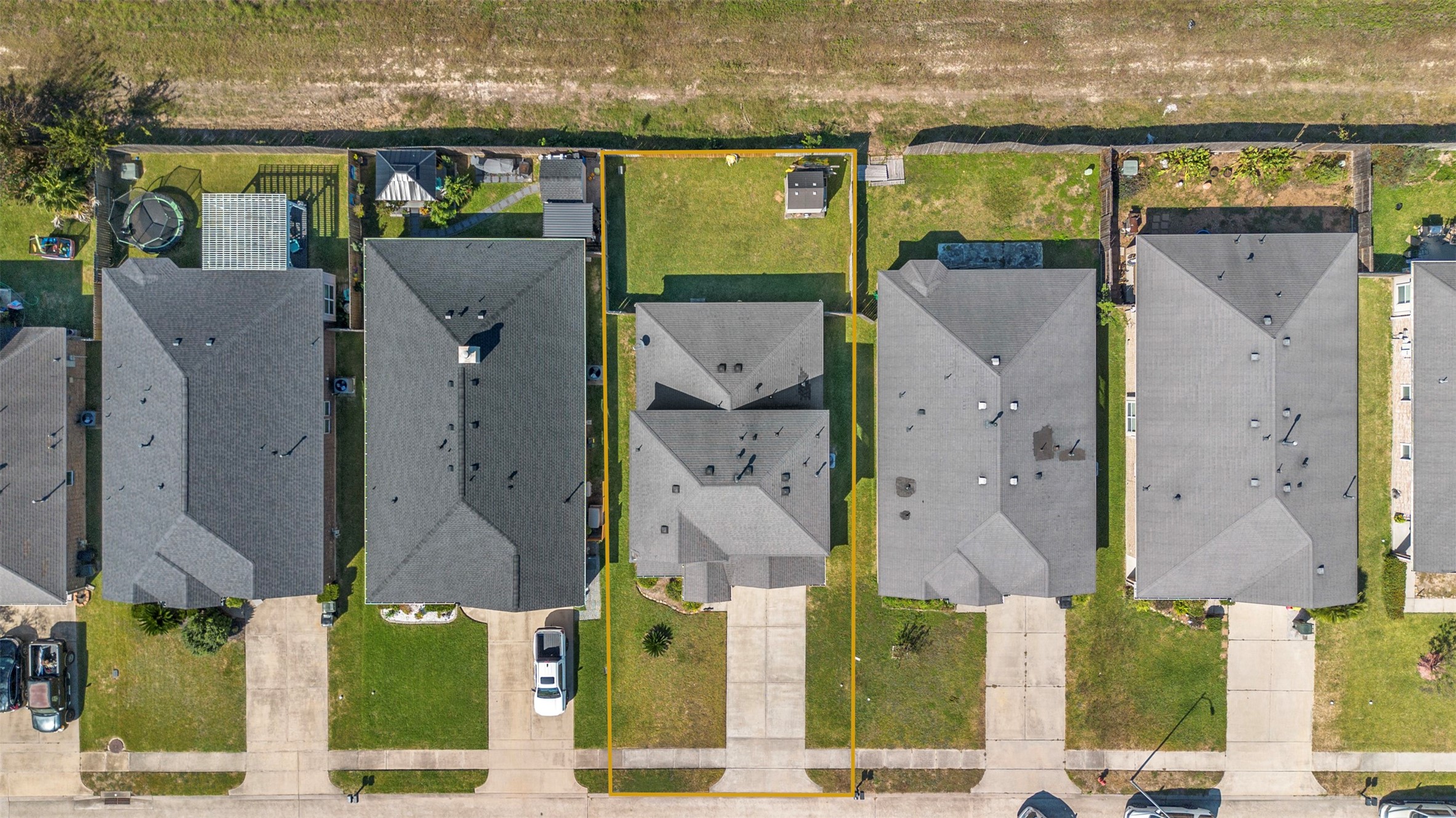 314 Gulf Winds Drive Bacliff, TX 77518 - Photo 23 of 24 an aerial view of residential houses with outdoor space