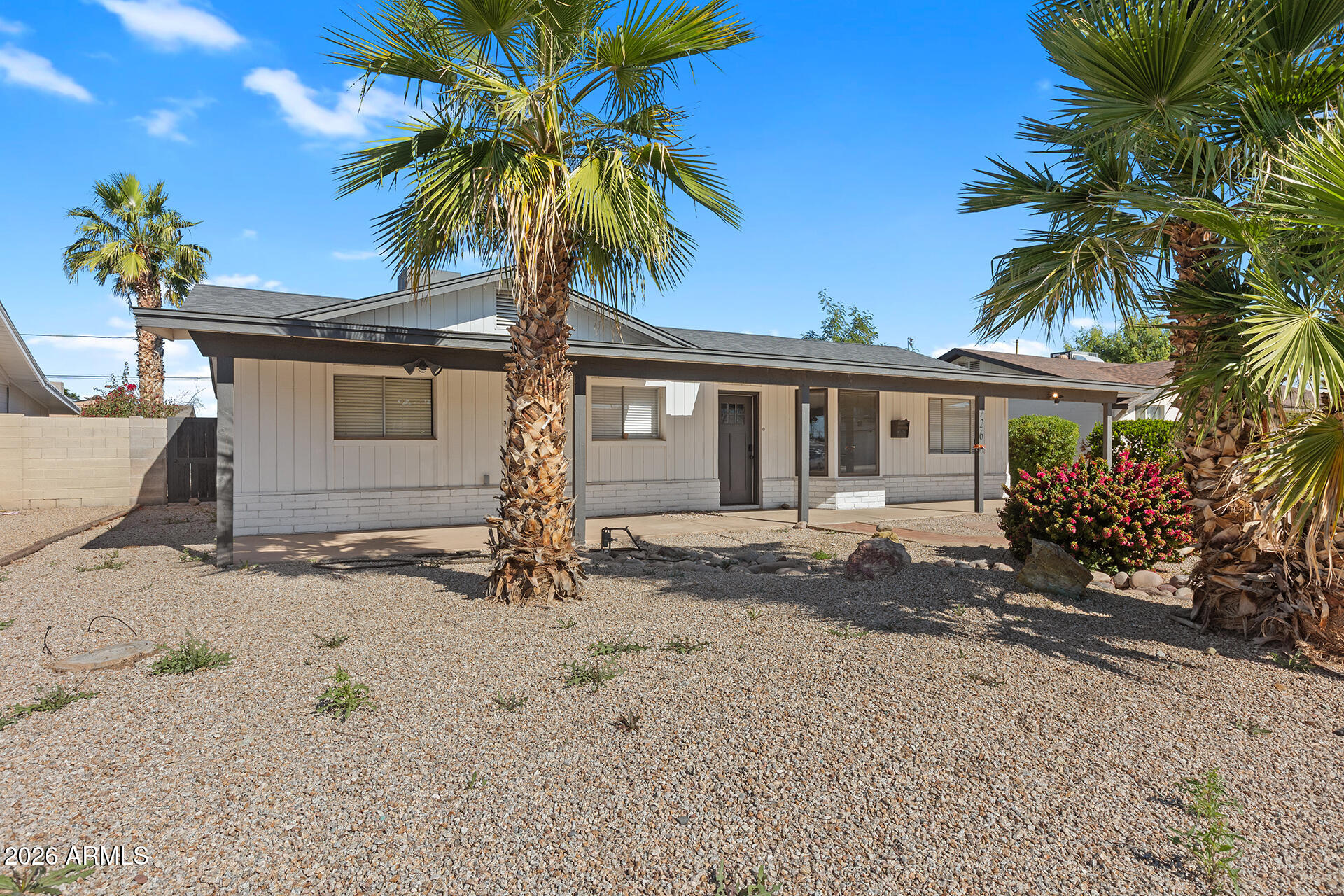 726 West 19th Street Tempe, AZ 85281 - Photo 7 of 40 a front view of house with yard and trees