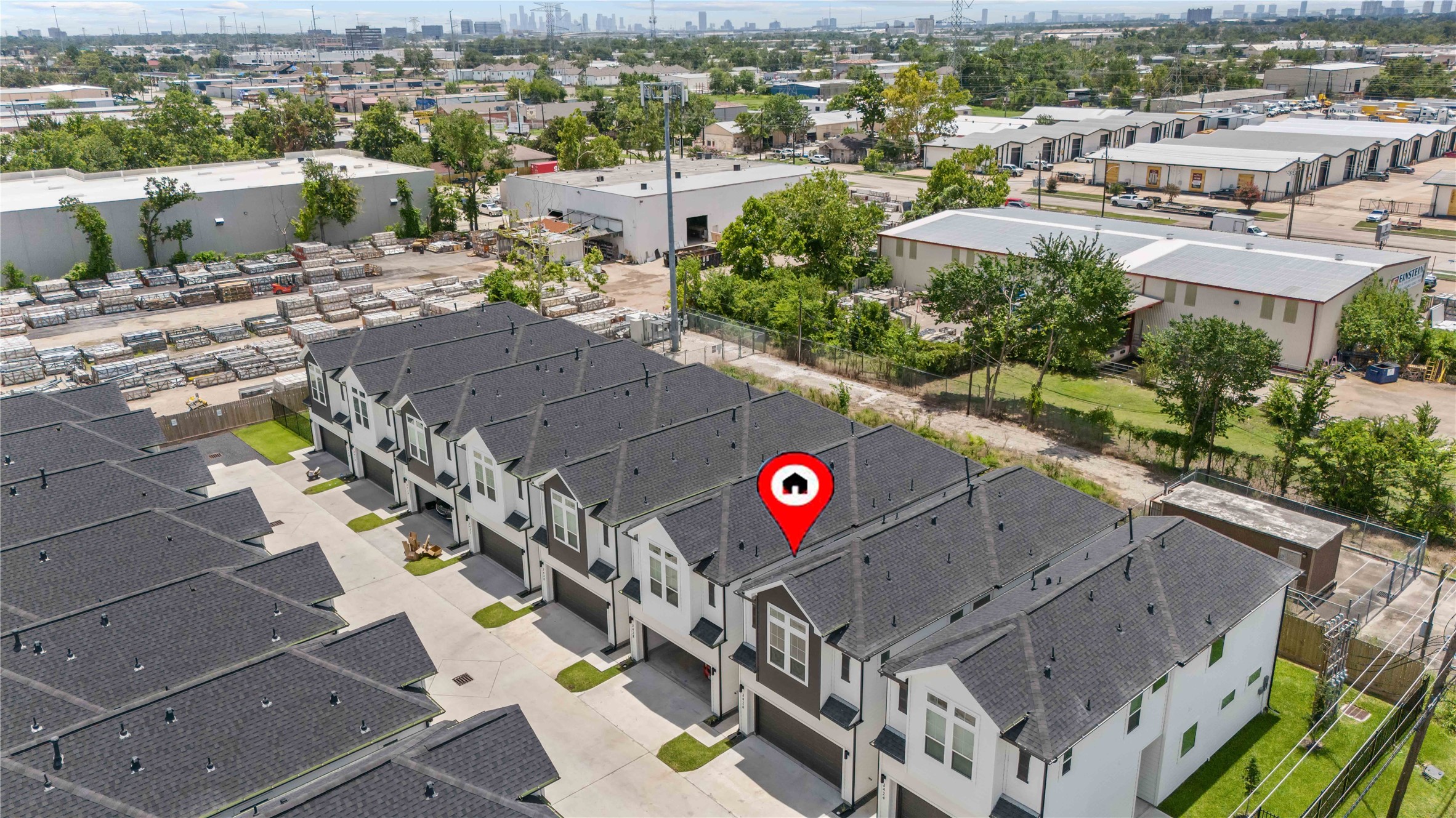 3426 Bolin Road Houston, TX 77092 - Photo 29 of 34 Aerial view of the gated community.