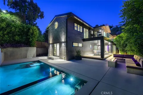 a view of a house with a patio