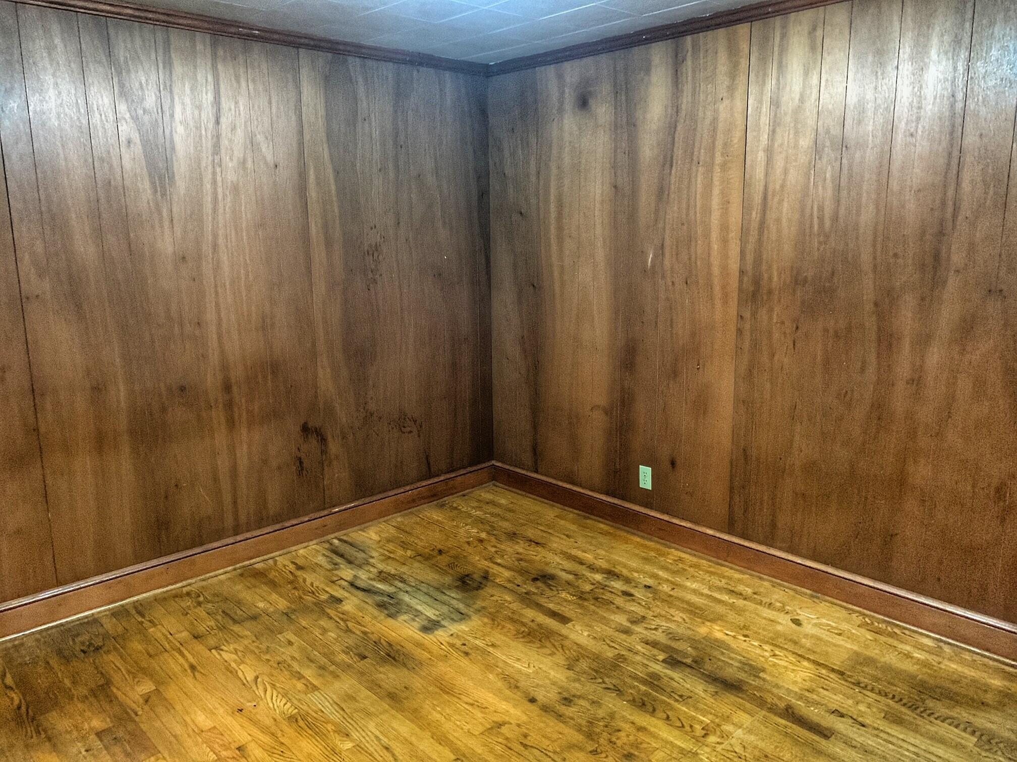5260 Haw Patch Road Ferrum, VA 24088 - Photo 23 of 46 a view of empty room with wooden walls