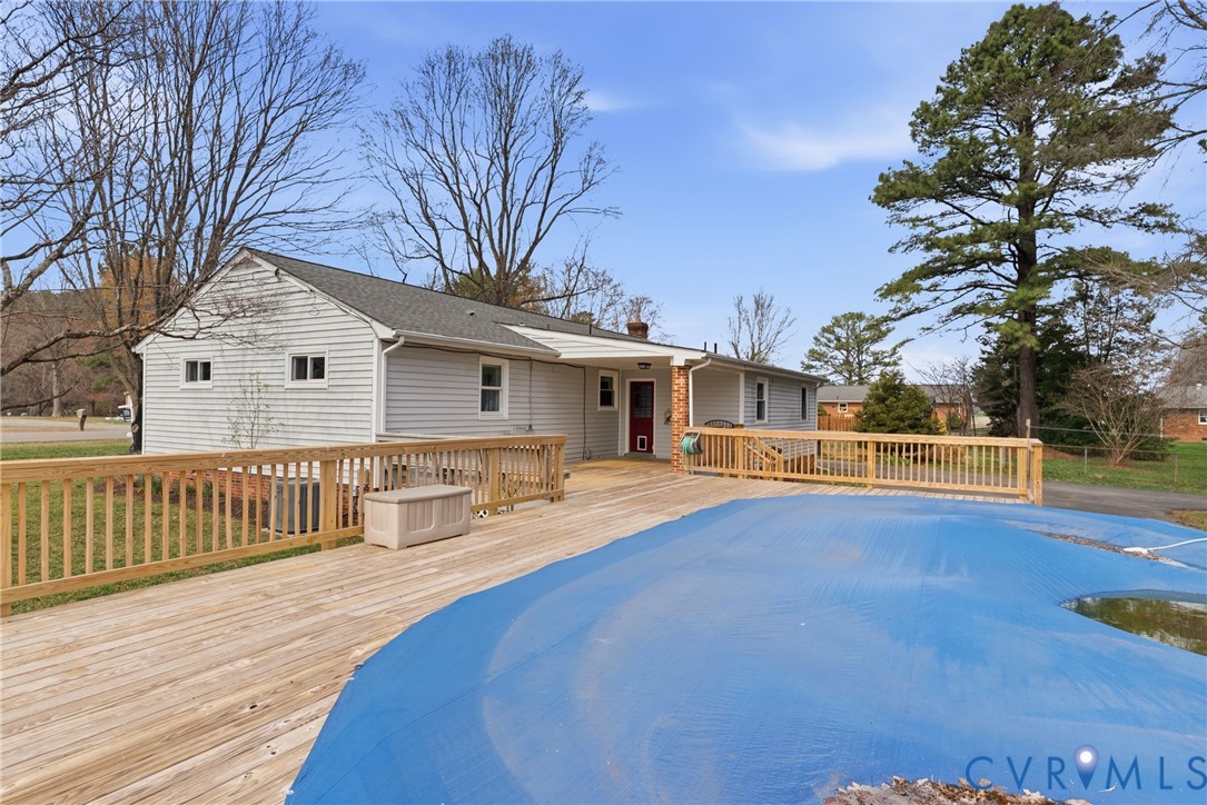 12298 Melton Road Ashland, VA 23005 - Photo 32 of 35 Rear yard spacious enough for a garden, swimming,