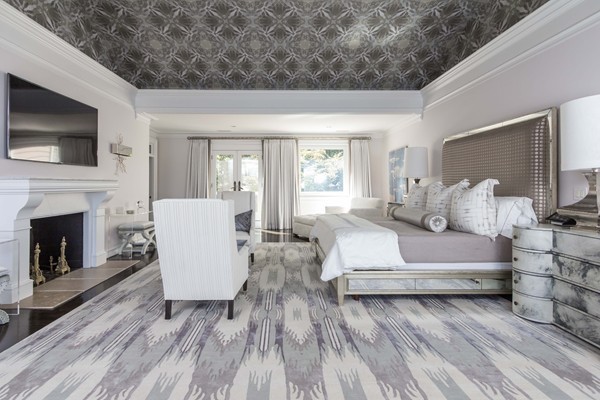 4 Summit Road Weston, MA 02493 - Photo 16 of 30 a living room with furniture and a fireplace