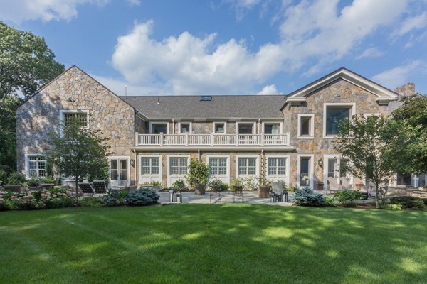 4 Summit Road Weston, MA 02493 - Photo 4 of 30 a front view of house with yard and green space