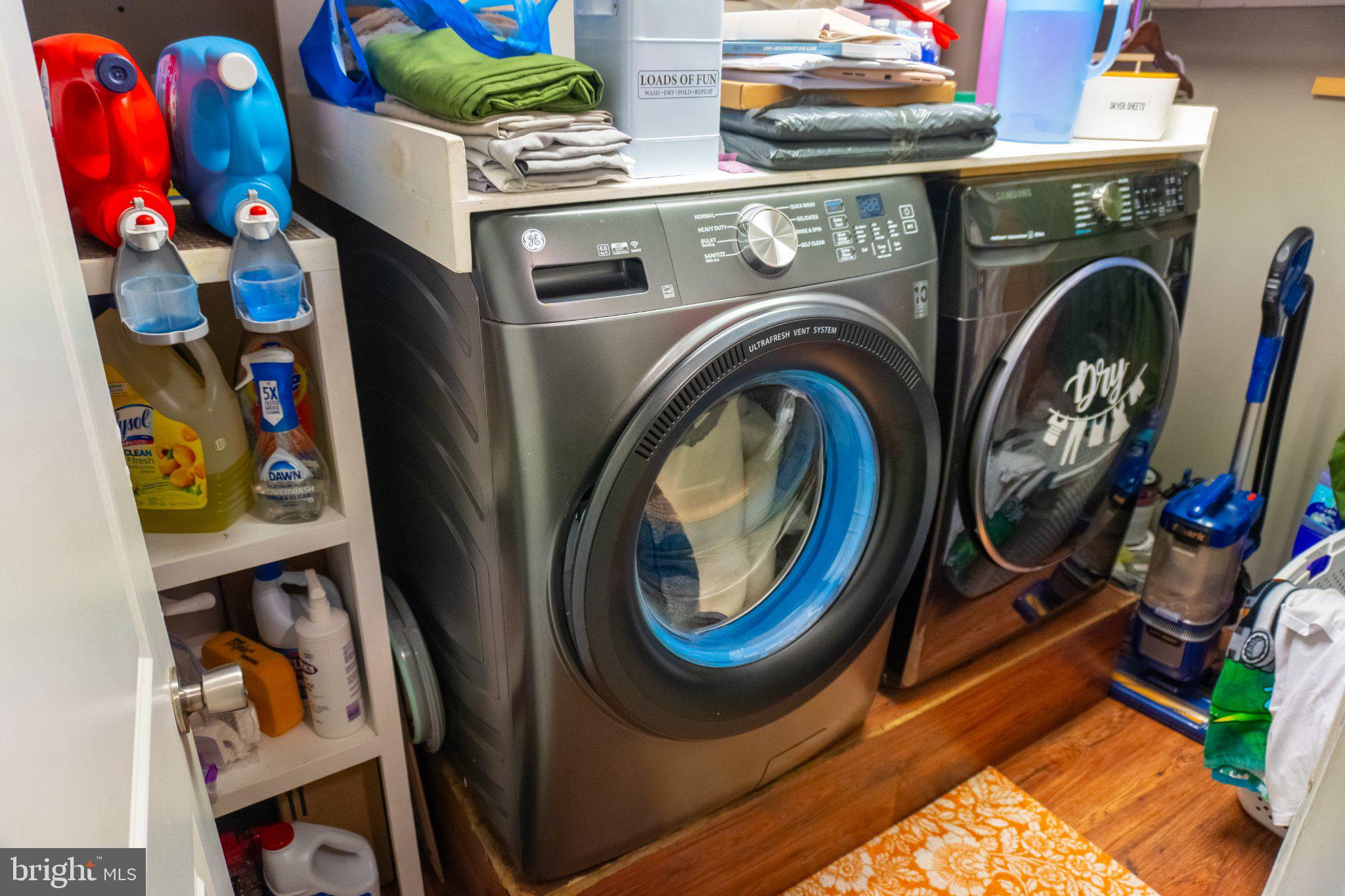 29 Friendship Road Southampton, NJ 08088 - Photo 27 of 28 Modern laundry space with sleek appliances.
