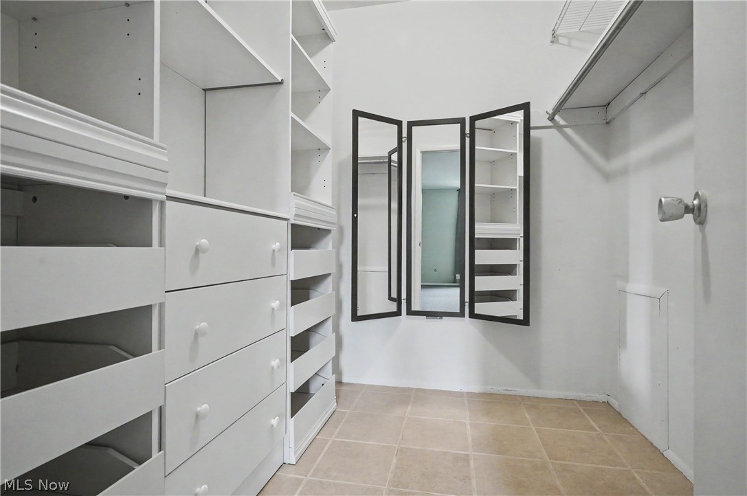 3066 Kent Road, Unit 301 Stow, OH 44224 - Photo 25 of 33 Primary Bedroom Walk-In Closet with organizer and mirror