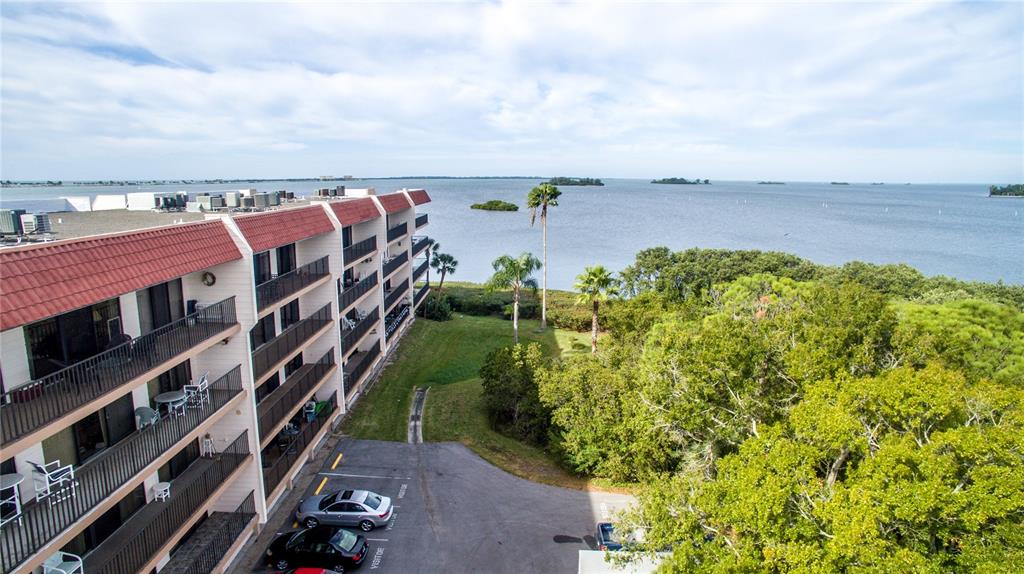 2700 Bayshore Boulevard, Unit 11105 Dunedin, FL 34698 - Photo 2 of 33 a view of a yard with an ocean view