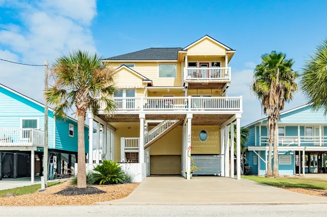 a front view of a house with a porch
