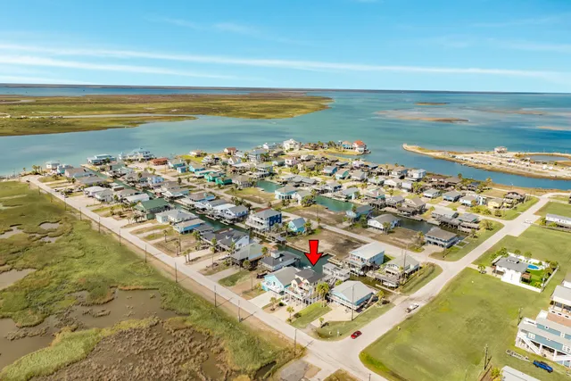 a view of city and ocean