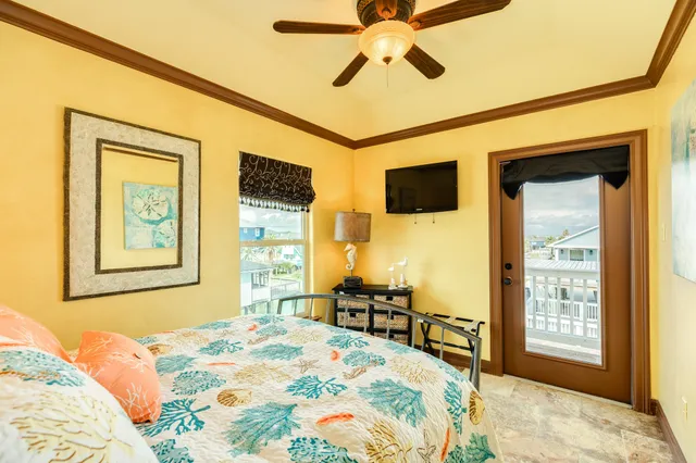 a view of a balcony with city view