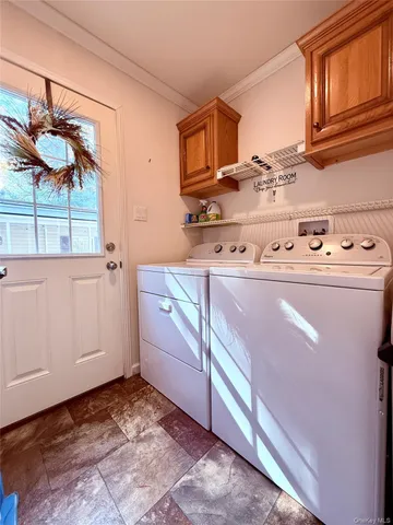 a room with storage and utility