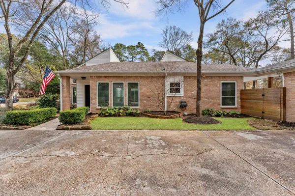 front view of a house and a yard