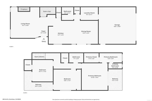 $2,100,000 | 458 3rd Street, Encinitas, CA 92024