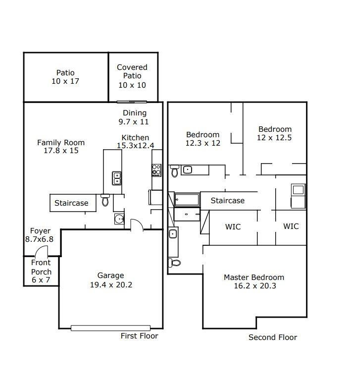 7329 Vanover Drive Raleigh, NC 27604 - Photo 30 of 30 Floorplan