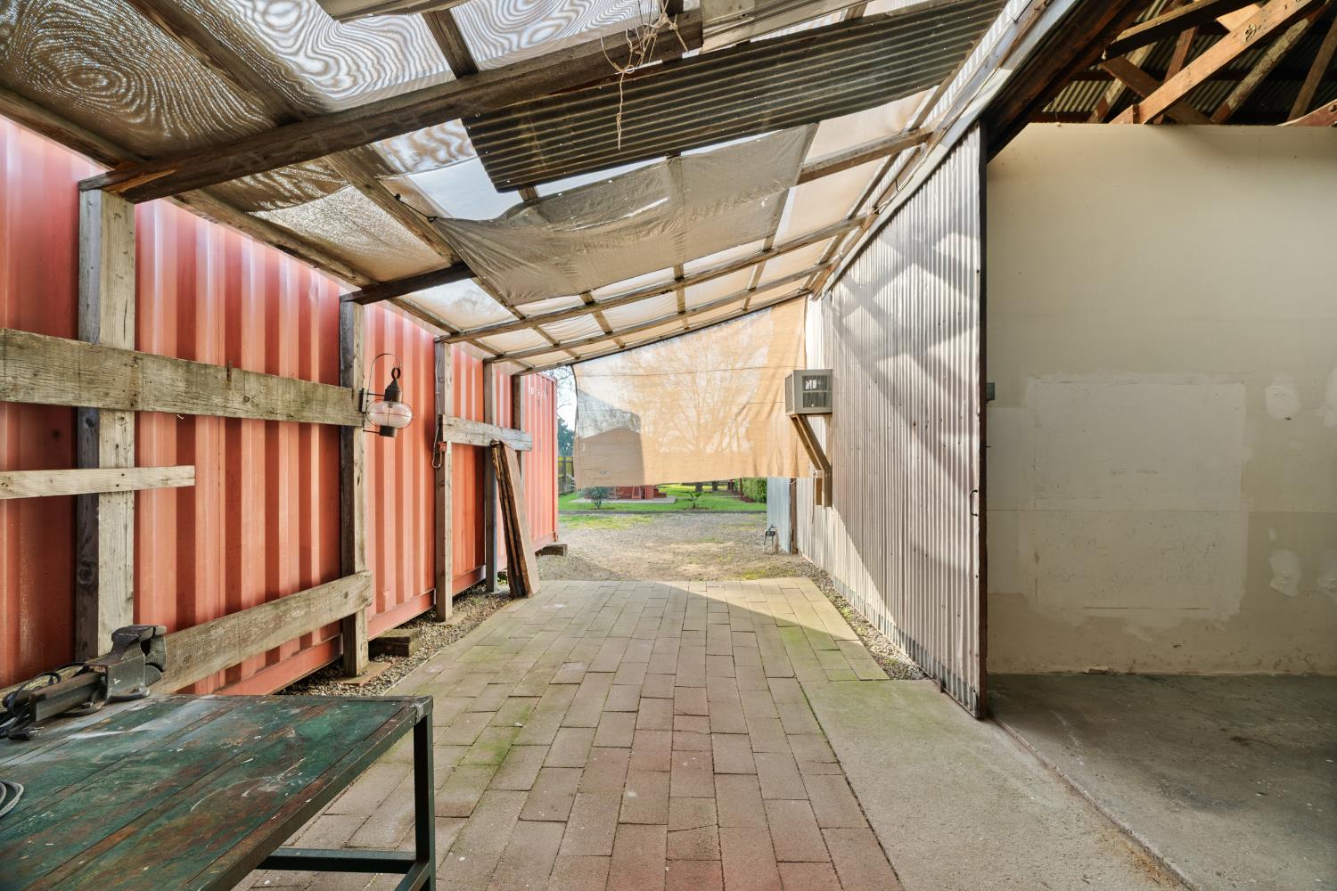 5610 North Confer Road Stockton, CA 95215 - Photo 16 of 40 Storage container next to Workshop.