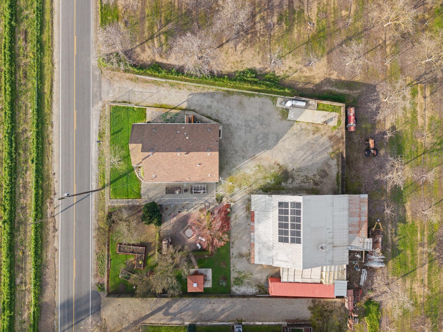 5610 North Confer Road Stockton, CA 95215 - Photo 40 of 40 Drone view of property.