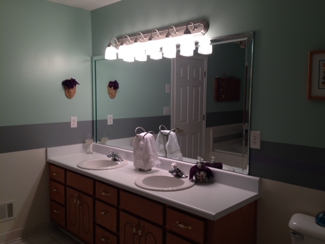 517 Hamlin Road, Unit TRACT Jackson, GA 30233 - Photo 44 of 44 a bathroom with a sink and a mirror