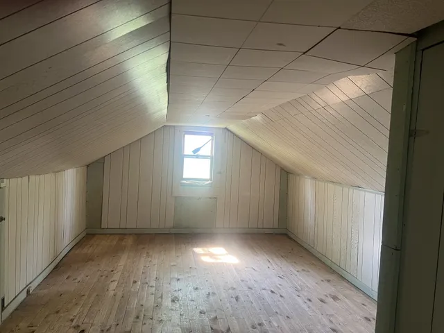 a view of room with window