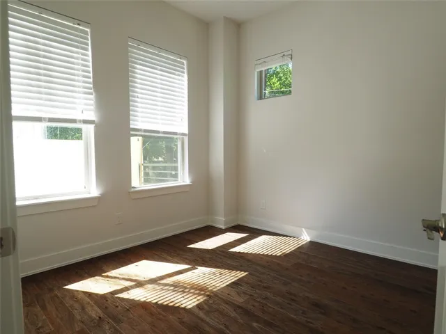 a view of an empty room with window