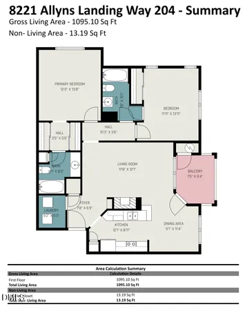 $299,900 | 8221 Allyns Landing Way, Unit 204, Raleigh, NC 27615