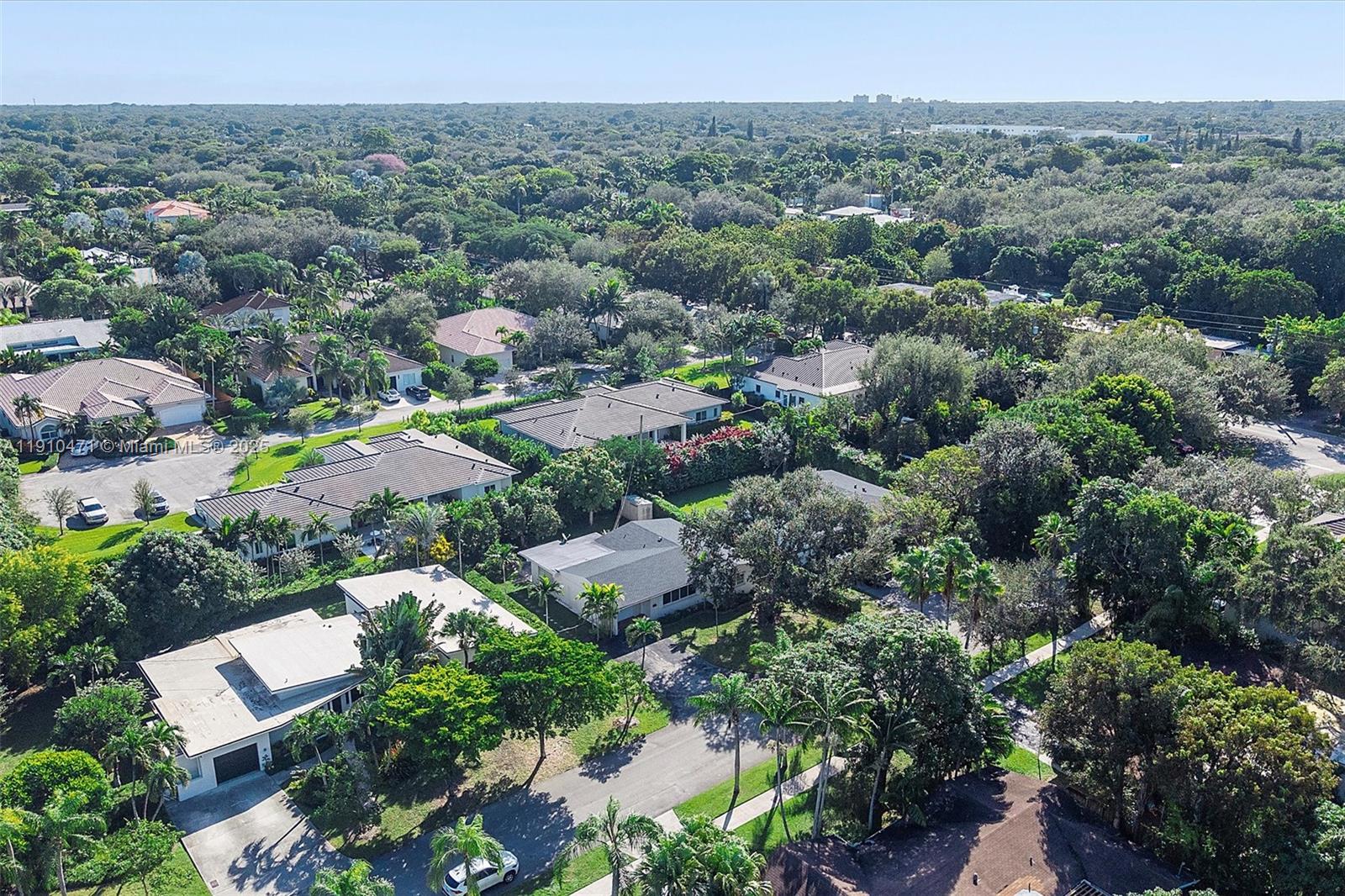 11111 Southwest 78th Court Pinecrest, FL 33156 - Photo 36 of 36 an aerial view of multiple house