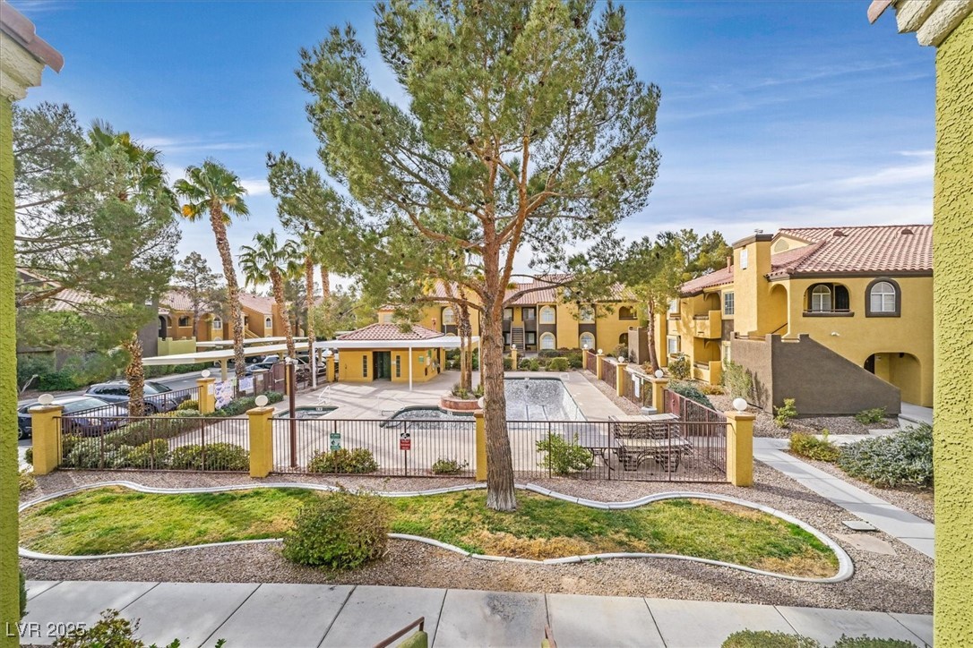 7950 West Flamingo Road, Unit 1054 Las Vegas, NV 89147 - Photo 23 of 24 Nicely Kept Grounds and Walking Trails within the Community