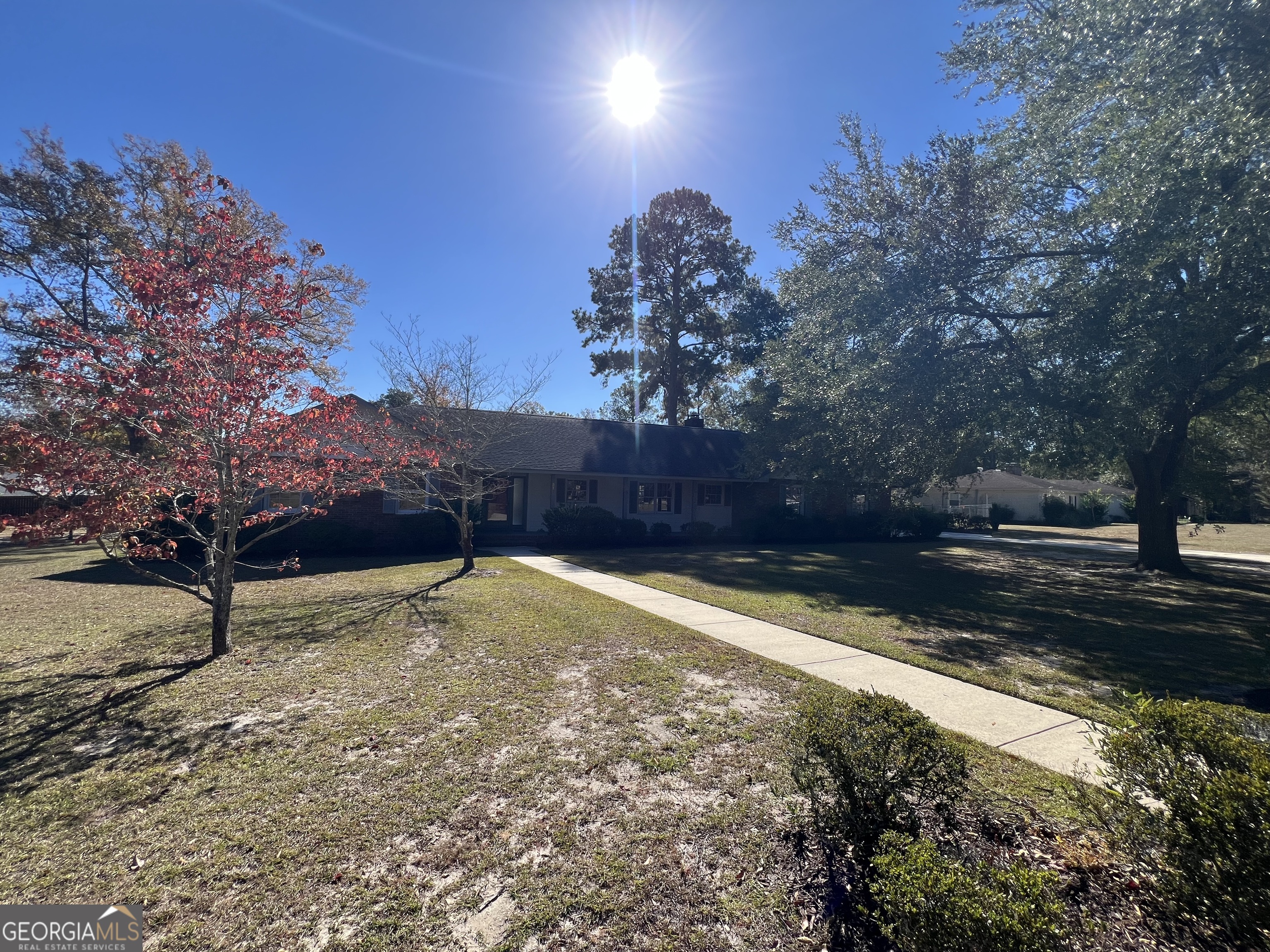 311 Fairmont Road Dublin, GA 31021 - Photo 28 of 33 a view of back yard of the house