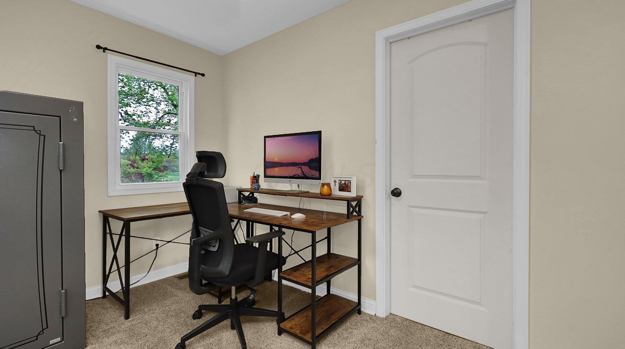 7790 Schott Road Westerville, OH 43081 - Photo 26 of 50 Reading nook off of the master is currently being used as a hone office. But, it's another great space to enjoy this home OR double your ALREADY LARGE walk-in closet with a simple modification!