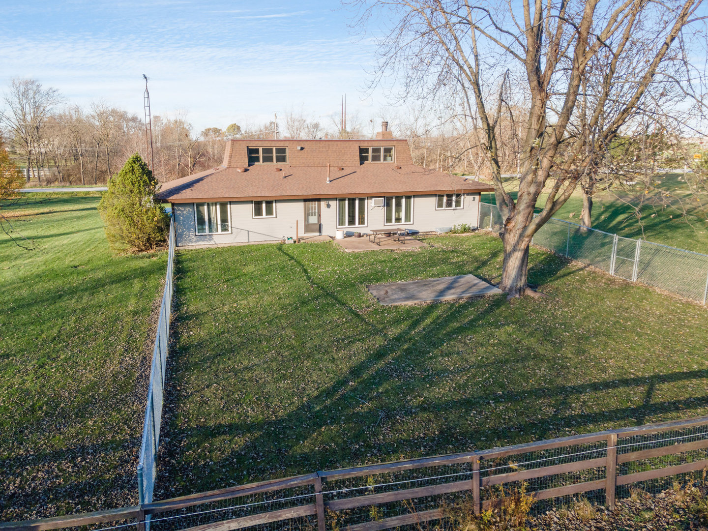 3541 East Danne Road Crete, IL 60417 - Photo 15 of 41 a view of a big house with a yard